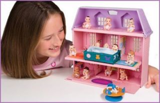 Baby in My Pocket New Mansion with Triplets Fun Girls Toy