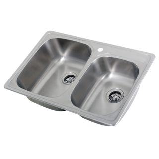 Stainless Steel Overmount Drop in Topmount Kitchen Sink