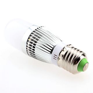 E27 6W 480 540LM 3000 3500K Warm White Light LED Candle Bulb (110 240V