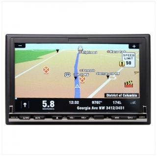 Indash 7 Car Stereo DVD Player iPod GPS Installed with Map Bluetooth