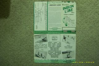  indian lake chamber of commerce brochure,russells point, indian lake