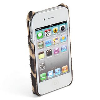 USD $ 3.39   Stylish High Quality Back Case For iPhone 4, 4S (Brown