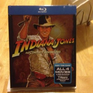 Indiana Jones The Complete Adventure Collection Blu ray 2012 5 Disc