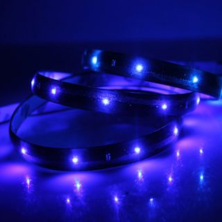 Impermeabile 120 centimetri 48 LED blu striscia luminosa a LED (12V