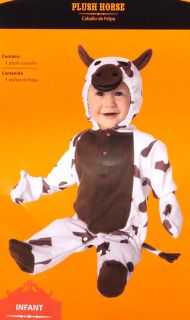 New Plush Horse Halloween Costume Infant 0 6 Months