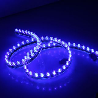 EUR € 5.42   Wasserdicht 48cm 48 LED Blau LED Strip Light for Car