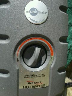 InSinkErator SST Tank Instant Hot Water Dispensor One Time $$ OFFER