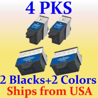 4pks Ink Inkjet Cartridge for Kodak ESP 3250 5210 5250 6150 7250 9250