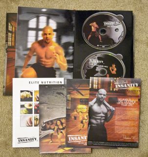 Insanity 13 DVDs Workout Set Shaun T 60 Day Program