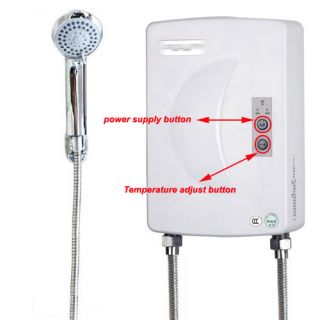 Water Temp Instant Shower Electric Hot Water Heater System DT624