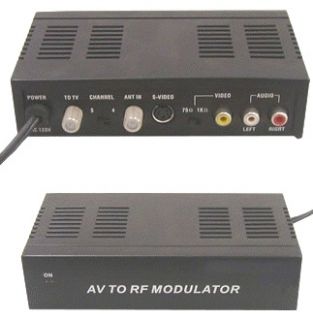 172 Video Audio s Video to RF Converter Modulator New