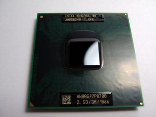 Intel Core 2 Duo P8700 2 53 GHz Dual Core AW80577SH0613MG Processor