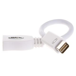 USD $ 6.52   Mini DVI Male to HDMI Female Adapter (1080p),