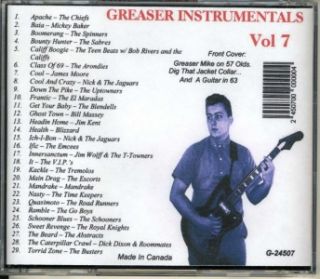 Greaser Instrumentals CD Volume 7 New SEALED 29 Tracks