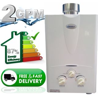  Hot Water Heater Natural Gas 2 0 GPM 1 2 Bath house Instant Hot Water