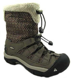 New Keen Womens Winterport II Dark Earth Simply Taupe Winter Boots US