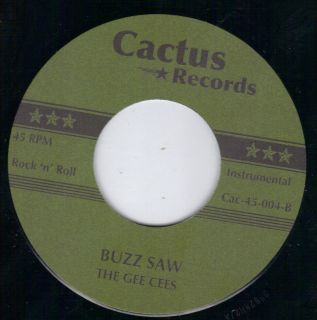 Cactus Rockabilly Instrumentals Cee Gees Buzz Saw Champs Sombrero Hear