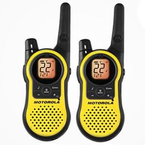 Walkie Talkies Motorola Lightweight Set 2 Way Radios