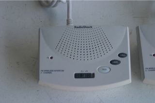 Radio Shack 43 3106 Wireless Home Work Intercom System