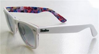 Authentic Ray Ban Sunglasses Wayfarer White Pale Lens RB 2140 1050 32