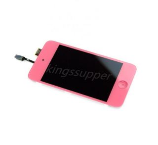 Hot Pink iPod Touch 4th Compatible Touch Digitizer LCD Screen Assembly