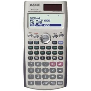 CASIO FC 200V Financial Calculator, 4 Line Display,Cost/sell/margin