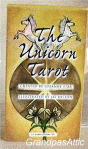   Magick UNICORN TAROT Card Fortune Teller Deck Wiccan Gypsy Magic MIB