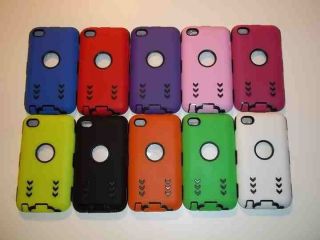 iPod Touch 4 Defender Case Assorted Colors