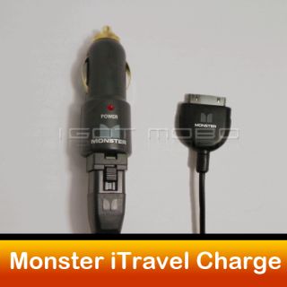 Monster Airplane and Car Charger for iPod Classic iPod Video