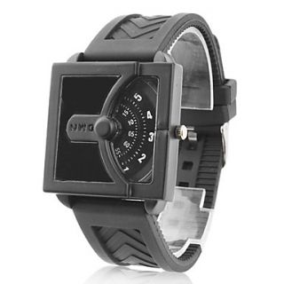 USD $ 7.59   Mens and Womens Silicone Analog Quartz Wrist Watch