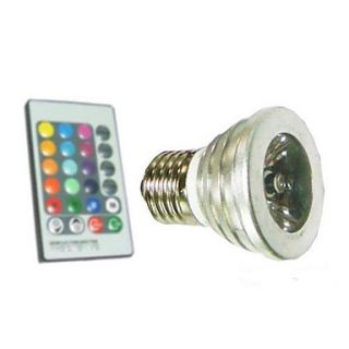 EUR € 26.67   e27 5w rgb led light bulb in situ (110 240v), ¡Envío