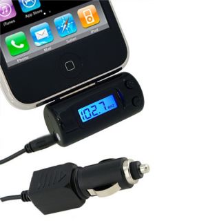 FM Radio Adapter Transmitter for iPod Touch Car Charger