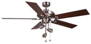 Hampton Bay Irondale 1969 Track Style 52 Ceiling Fan with Light Kit