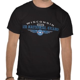 Wisconsin Air National Guard T Shirts 
