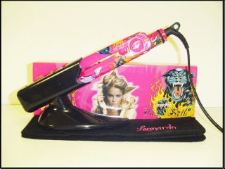 ISO Tattoo Pink Flat Hair Iron Free Accessories New
