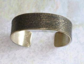 beautifully textured surface ira s bracelets are easily worn by both
