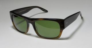 New Barton Perreira Watusi Brown Green Designer Hip Sunglasses Shades