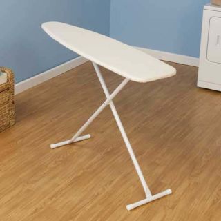 Household Essentials White T Leg Ironing Board