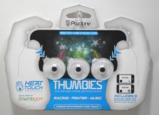   Thumbies Button Gaming Controls for iPhone iPod Touch PX8601 New