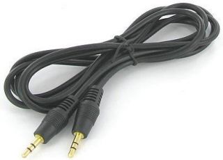 Gold iPod Car Stereo Audio Aux Patch Cord Cable Wire 3 5 3 5mm 1 8
