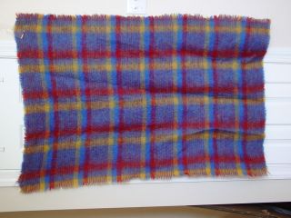  Irish Mohair wool blanket Donegal Design 40 by 56 inch lap blanket