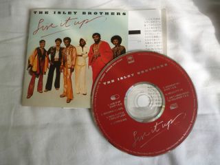 Isley Brothers Live It Up Japan CD