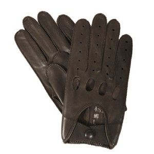 ISOTONER genuine leather Mens Brown Leather Driving Gloves   XL