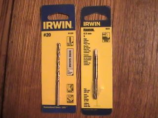 Irwin 5mm 0 90 Tap and 20 Drill Bit