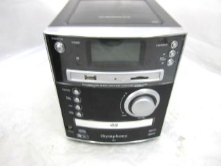 iSymphony M2 Dvd Cd Digital Tuner iPod Dock Bookshelf Audio System For
