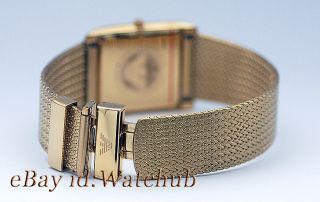 Emporio Armani Classic Goldtone Mother of Pearl Watch