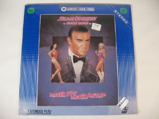 Never Say Never Again 1983 Laserdisc James Bond Sean Connery