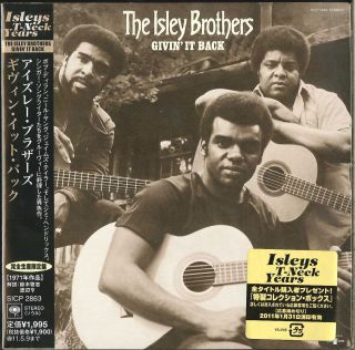 Isley Brothers Givin It Back Japan Mini LP CD 1110 D99