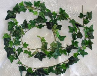 English Ivy Garland Mini Leaves Silk Wedding Flowers Arch Gazebo Decor