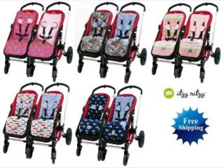 New Itzy Ritzy Liner Reversible Stroller Cover
